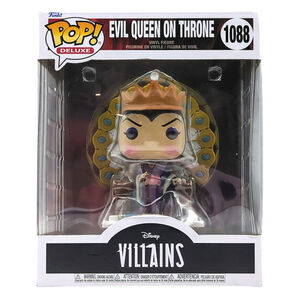 FUNKO POP! DELUXE: Disney Villains Evil Queen on Throne Vinyl Figure 1088 New